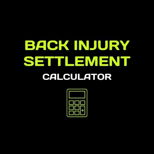 Back Injury Settlement Calculator